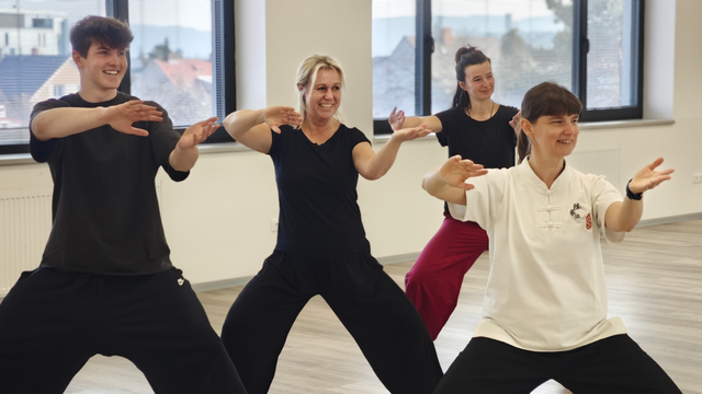 Ukázka tréninku taiji